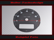 Tachometer Disc with BC for Porsche 911 964 993 Red Area...