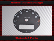 Tachometer Disc with BC for Porsche 911 964 993 Red Area from 6600