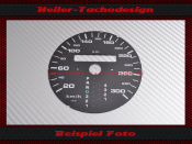 Speedometer Disc for Porsche 911 964 993 Automatic 300 Kmh