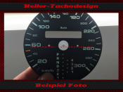 Speedometer Disc for Porsche 911 964 993 Automatic 300 Kmh