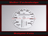 Speedometer Disc for Porsche 911 964 993 Automatic 300 Kmh