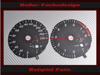 Speedometer Discs for Mercedes G500 W463 Petrol 160 Mph to 260 Kmh