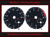 Gauge face Mercedes G500 W463 Gasoline MPH to KMH