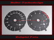 Tachoscheibe Mercedes G500 W463 Benzin MPH zu KMH