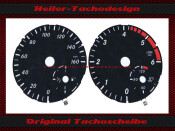 Tachoscheibe Mercedes G500 W463 Diesel MPH zu KMH
