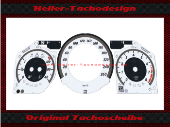 Original Speedometer Disc for Mercedes w204 Facelift Elegance White Petrol