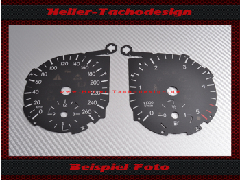 Speedometer Disc for Mercedes W251 R Class Diesel Mph to Kmh