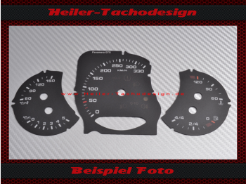 Speedometer Discs for Porsche Panamera 970 GTS 200 Mph to 330 Kmh