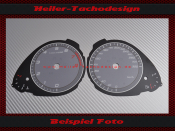 Speedometer Disc for Audi S4 B8 8K 200 Mph to 320 Kmh