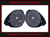Speedometer Disc for Audi S4 B8 8K 200 Mph to 320 Kmh