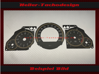 Tachoscheiben für Mercedes W212 W207 E Klasse vor Facelift 160 Mph zu 260 Kmh Benzin