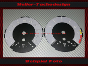 Gauge face BMW M1 E81 E82 E84 E87 E88 Mph zu Kmh