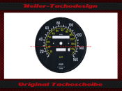 Tachoscheibe Mercedes W107 R107 280 SL elektronischer...