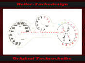 Tachoscheibe für Fiat Barchetta