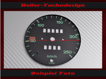 Tachoscheibe für Porsche 911 901 1964 bis 1968