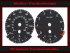 Speedometer disc for BMW E60 E61 160 Mph to 260 Kmh 7500 UPM with l100/kml