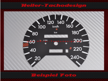 Speedometer Disc for Mercedes W126 S Class 240 Kmh switching pointe - 7