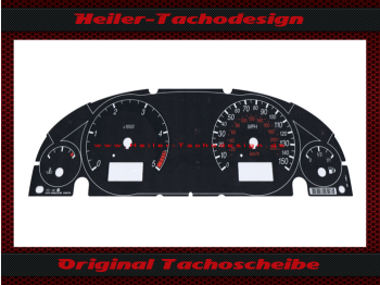 Tachoscheibe für Ford Mondeo 3 III Diesel 150 Mph zu 240 Kmh