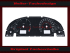 Tachoscheibe für Ford Mondeo 3 III Diesel 150 Mph zu 240 Kmh