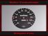 Tachoscheibe für Mercedes W107 R107 500 SL elektronischer Tacho 240 Kmh