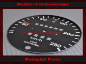 Speedometer Disc Porsche 911 SC 1978 Mph to Kmh