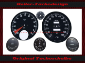 Speedometer Discs for Jaguar MK4 XK 120 XK 140 Mph to 230...