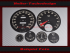 Tachoscheiben für Jaguar MK4 XK 120 XK 140 Mph zu 230 Kmh - 1