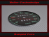 Speedometer Disc for Porsche 356 120 Mph to 200 Kmh