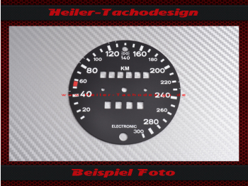Speedometer Disc for Porsche 911 1976 to 1989 300 Kmh