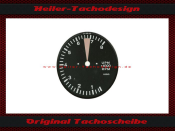 Tachometer dial for Porsche 924 6500 to 7000 rpm