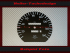 Tachoscheibe für Mercedes W124 E Klasse 160 Mph zu 260 Kmh Seriennr. 124 542 55 06