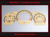 Speedometer Disc for Mercedes CLS 63 W218 SAMG Mph to Kmh