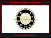 Speedometer Disc for BMW R25 R26 R27 0-160 Kmh Ø75 mm