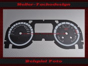 Tachoscheibe für Ford Mustang Shelby GT 500 2013 220 Mph zu 360 Kmh
