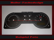 Tachoscheibe für Ford Mustang Shelby GT500 160 Mph zu 260 Kmh