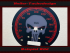 Speedometer Disc for Harley Davidson Softail Fat Boy Slim from 2012 Ø100 Mph to Kmh