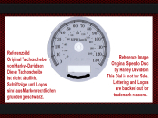 Speedometer Sticker for Harley Davidson Street Bob 2006...