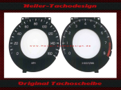 Speedometer Disc for Volvo S80 2,5 T 2007 Mph to Kmh