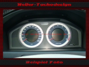 Speedometer Disc for Volvo S80 2,5 T 2007 Mph to Kmh