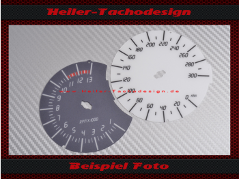 Speedometer Discs for BMW K1300S 2009 190 Mph to 300 Kmh 13000 RPM