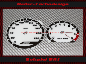 Speedometer Discs for BMW R1200 GS Adventure 140 Mph to 220 Kmh 9000 RPM