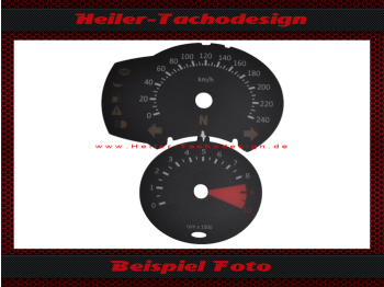 Speedometer Discs for BMW F650 GS 150 Mph to 240 Kmh 10000 RPM