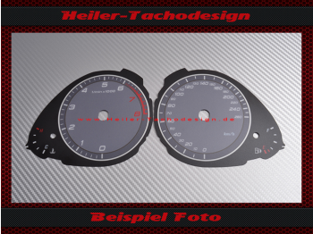 Speedometer Disc for Audi S4 2013 160 Mph to 260 Kmh