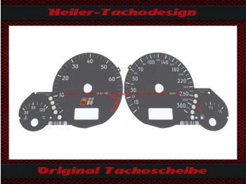 Speedometer Disc for Audi S8 D2 190 Mph to 300 Kmh