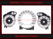 Tachoscheibe Mercedes CLS 55 V8 Kompressor AMG MPH zu KMH