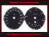 Tachoscheiben für BMW E81 E82 E84 E87 E88 1er M Design 260 Kmh 5500 UPM