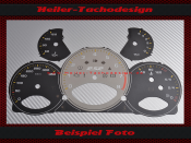 Speedometer Discs for Porsche 911 997 Turbo S Switch 225 Mph to 350 Kmh