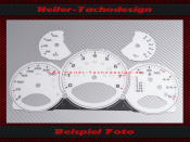 Speedometer Disc for Porsche 911 997 Turbo Tiptronic Mph...