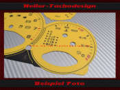 Speedometer Discs for Porsche 911 997 Turbo Tiptronic 225 Mph to 350 Kmh