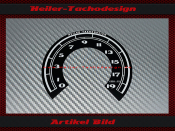 Tacho Aufkleber für Harley Davidson FLSTSB Cross...